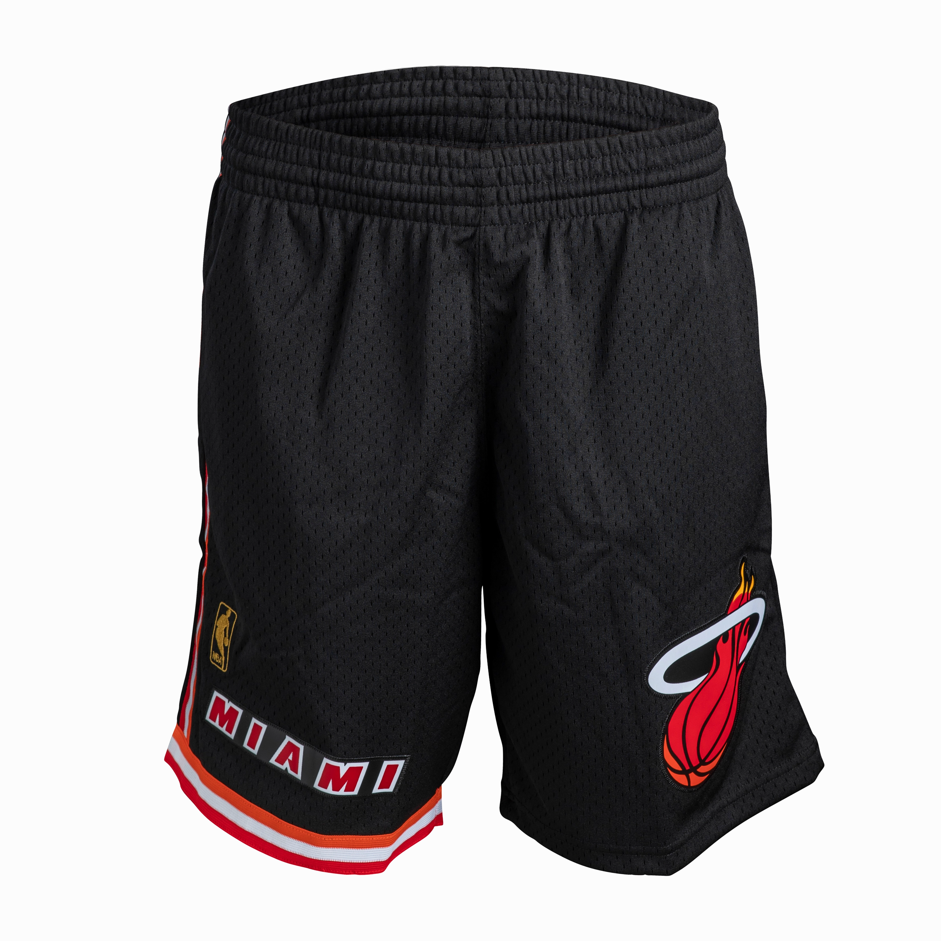 Mitchell & Ness Miami HEAT Swingman Shorts Black