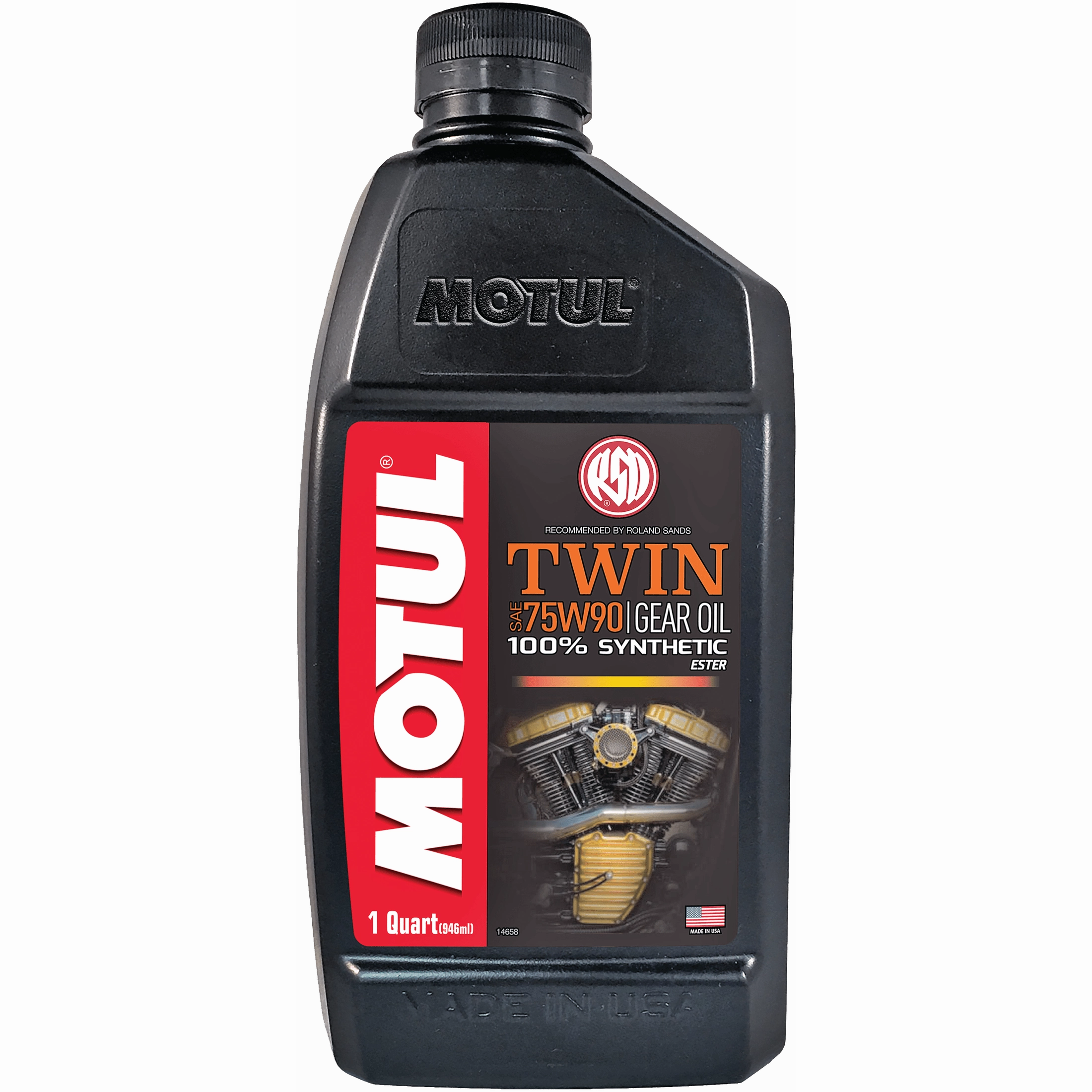 Motul Twin 75W90 Synthetic Gear Oil, 946-mL