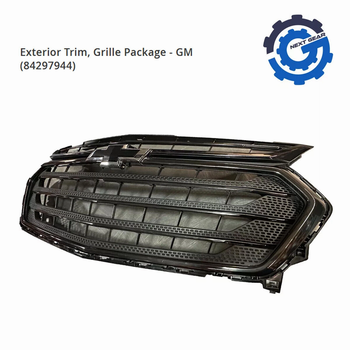 NEW OEM GM FRONT GRILL GRILLE BLACK FOR 2018-2021 CHEVROLET TRAVERSE 84297944