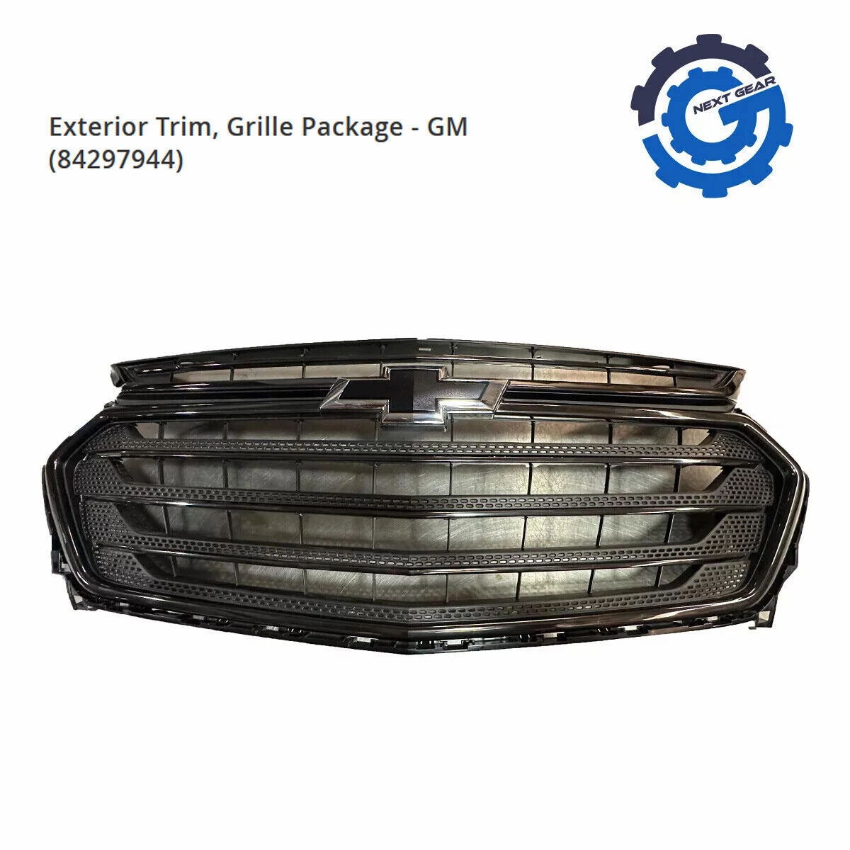 NEW OEM GM FRONT GRILL GRILLE BLACK FOR 2018-2021 CHEVROLET TRAVERSE 84297944