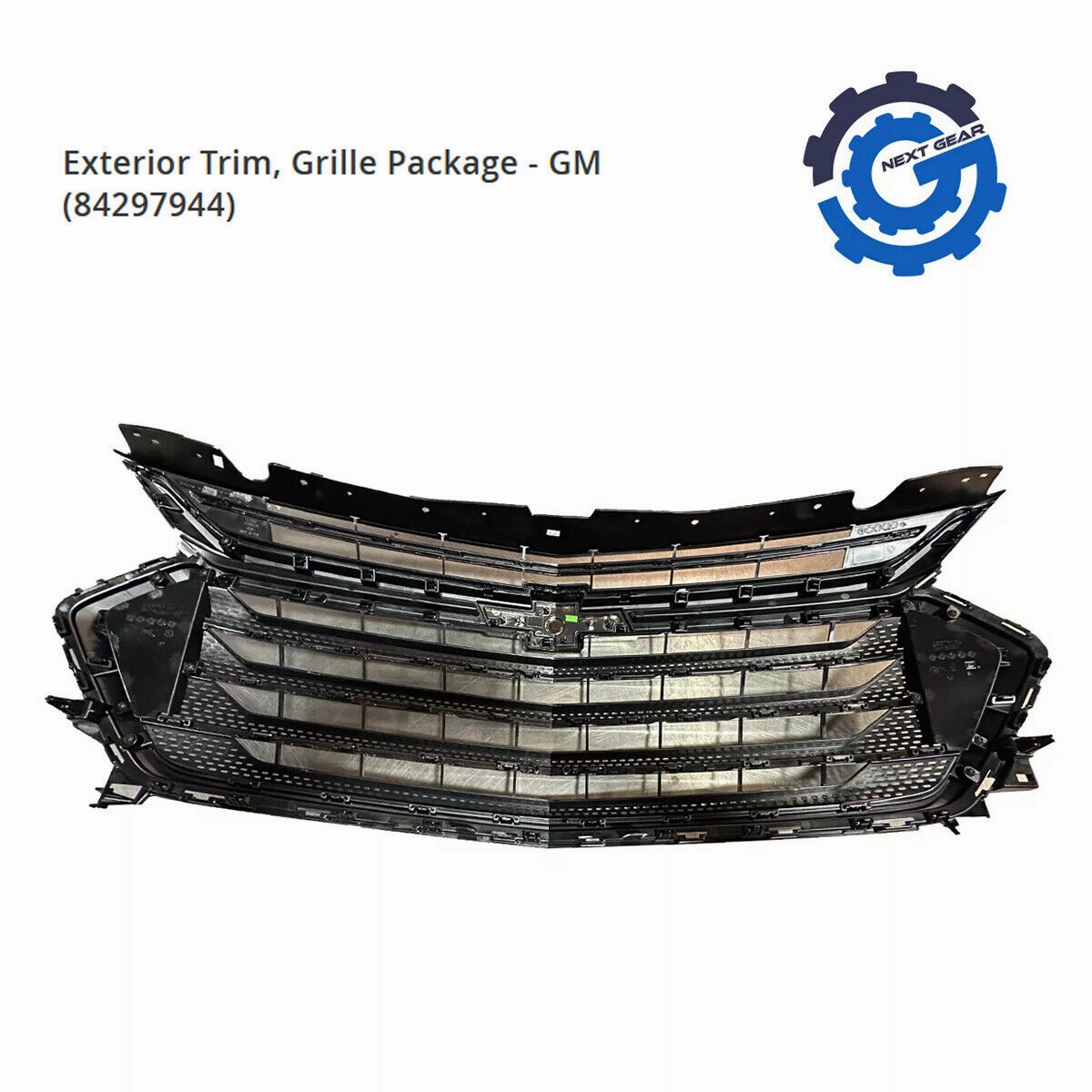 NEW OEM GM FRONT GRILL GRILLE BLACK FOR 2018-2021 CHEVROLET TRAVERSE 84297944