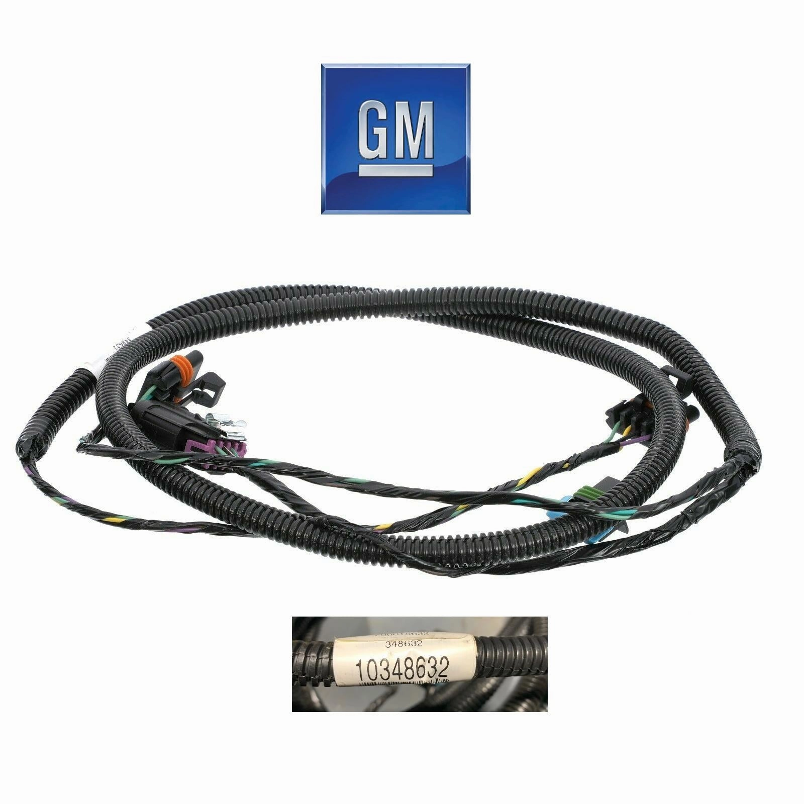 New OEM GM Tail Light Lamp Harness 2006-2016 Chevy Impala Left or Right 10348632