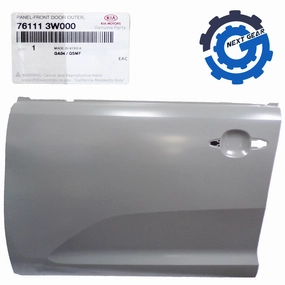 New OEM Kia Front Left Door Outer Panel 2010-2015 Kia Sportage 76111 3W000