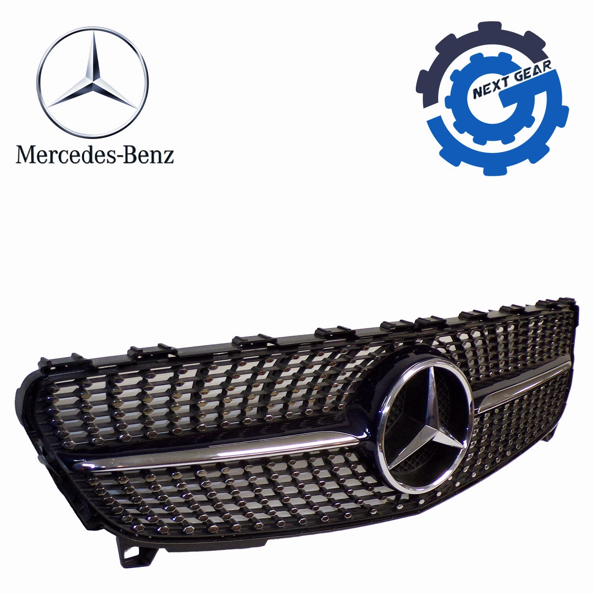 New OEM Mercedes Front Radiator Diamond Grille 2015-18 A-Class W176 A1768881760