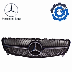 New OEM Mercedes Front Radiator Diamond Grille 2015-18 A-Class W176 A1768881760