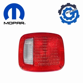 New OEM Mopar Red Rear Left or Right Taillamp Lens 1997-22 Wrangler Ram 56006514