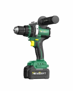 Newbeat 21V Cordless Impact Drill (BL) 1/2" 160N.m c/w 2 Battery and 1 Charger  | Model: NBT-CID-21H-BL160
