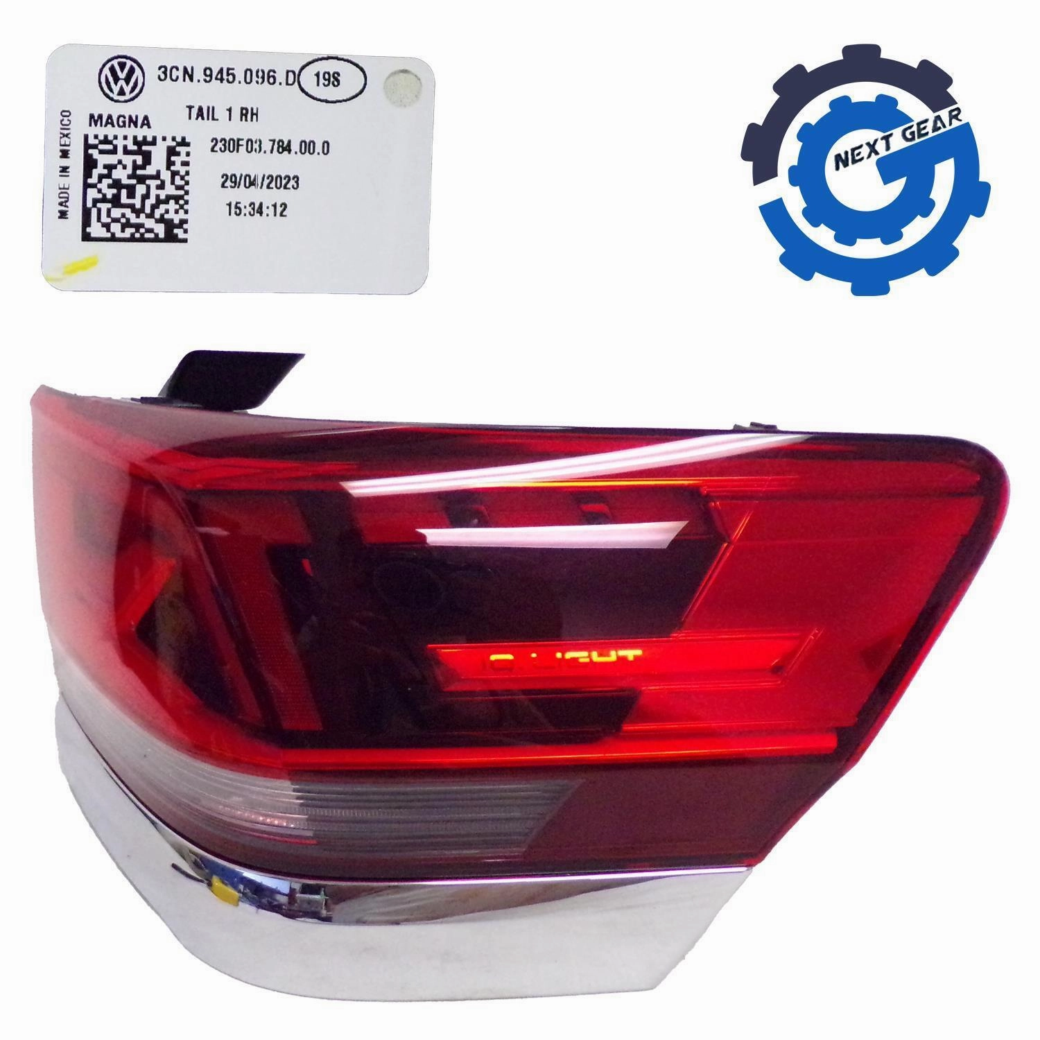 OEM Volkswagen LED Rear Right Tail Light Assembly for 2021-2024 Atlas 3CN945096D