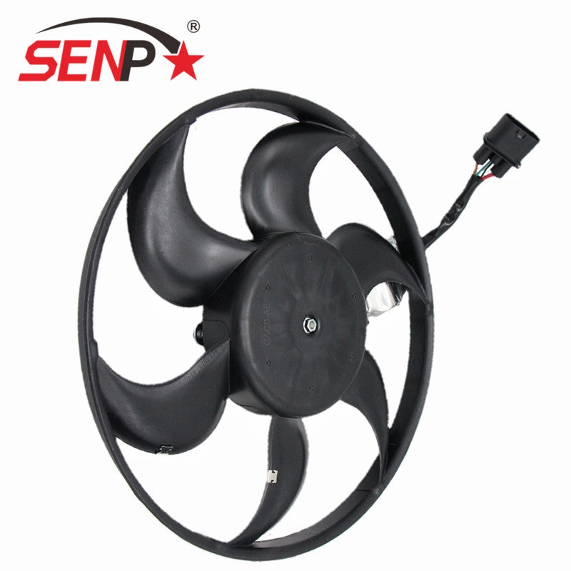 SENP Cooling Fan Radiator Fan With Sensor Fit for Audi 4F0 959 455J Electric Auto Parts