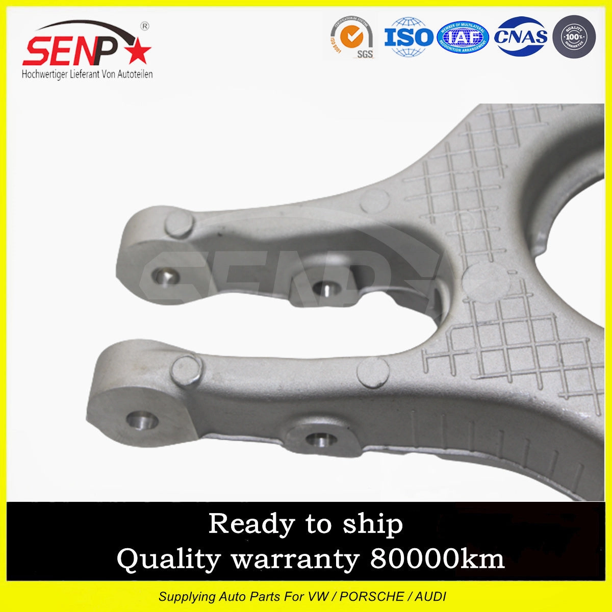 SENP RIGHT DRIVER REAR UPPER & LOWER CONTROL ARMS for 97033104203 PORSCHE