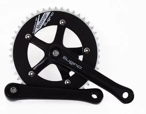Sugino RD2 Messenger Crankset, 46T, 1/8", 165mm
