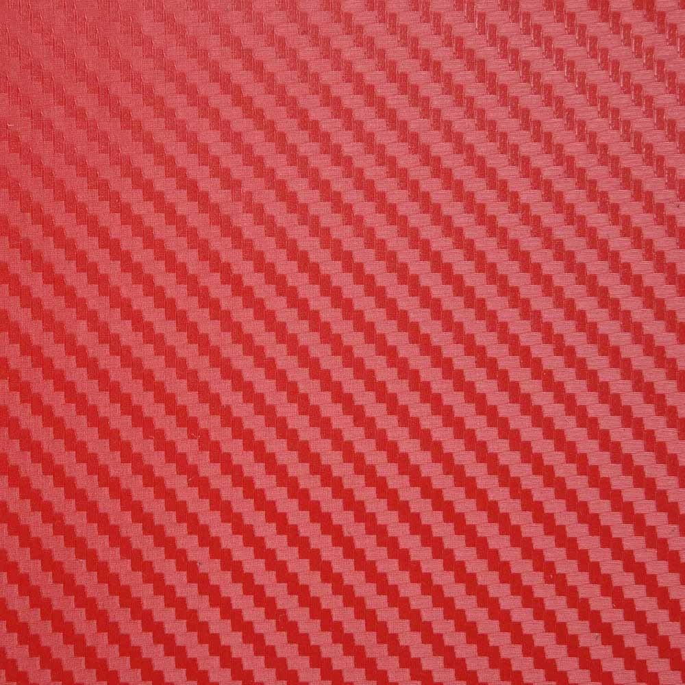 TheLAShop Red Carbon Fiber Wrap 98ft x 5ft 3D Car Vinyl Sticker Roll