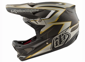 Troy Lee Designs D3 Carbon MIPS Full Face Helmet - Cadence Gray
