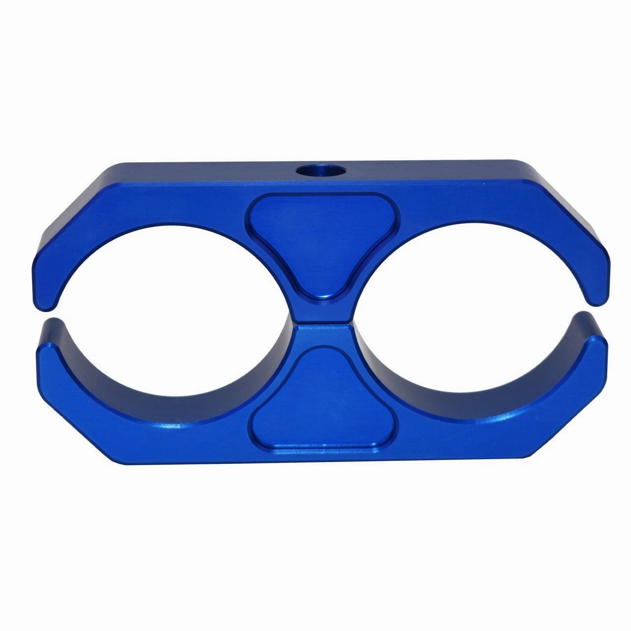 Universal Billet T6 Aluminum Coilover Reservoir Brackets, Blue